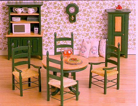 miniature dollhouse kitchen furniture