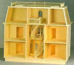 foxhall manor dollhouse kit